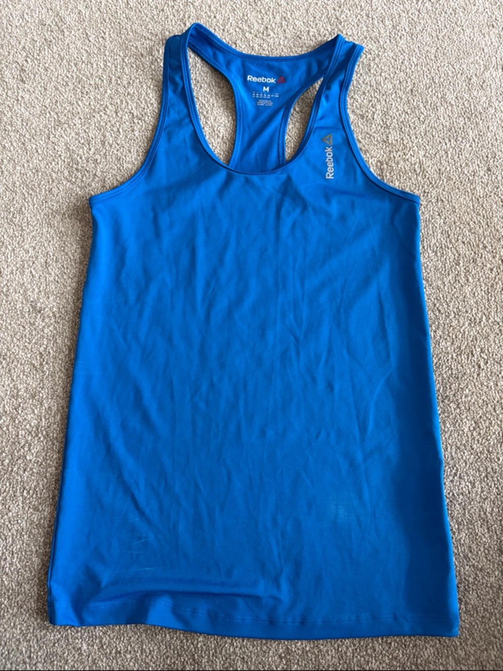 Reebok Bright Blue Women's Racerback Training Tank